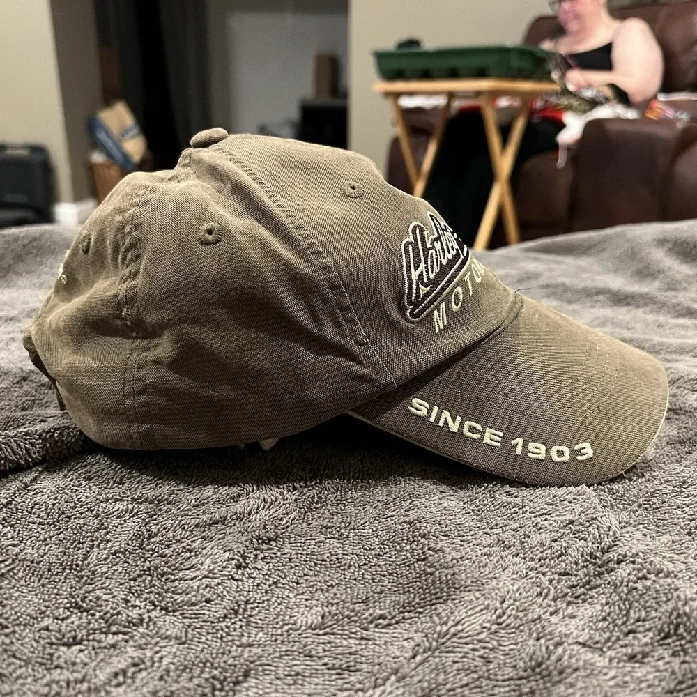 Harley Davidson Motorcycle‎ Baseball Cap Orlando Hook/ Loop